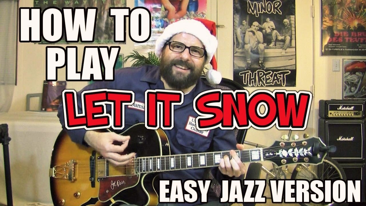 Let it Snow - easy jazz lesson