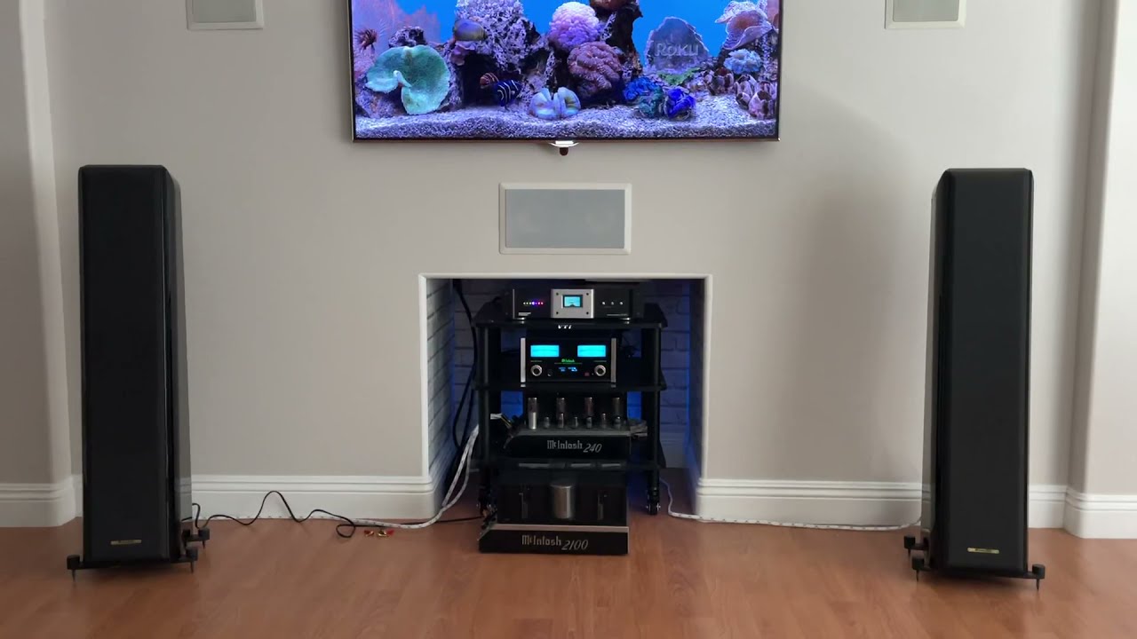 Mcintosh mc 240 and Sonus Faber Grand Piano Home