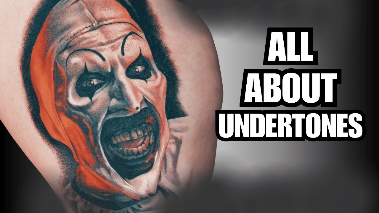 How to Color Realism Portrait | Art The Clown Color Portrait Tattoo