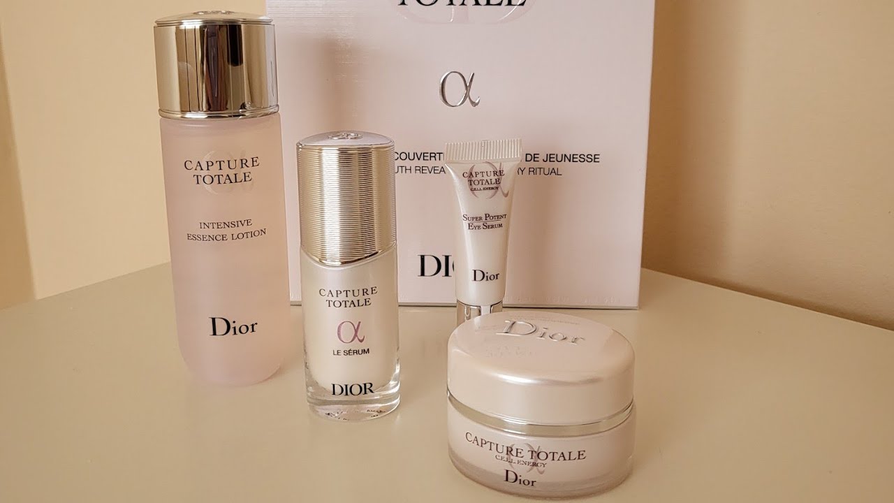 DIOR Capture Totale quick review, reseña rápida de la Linea Capture Totale de Dior