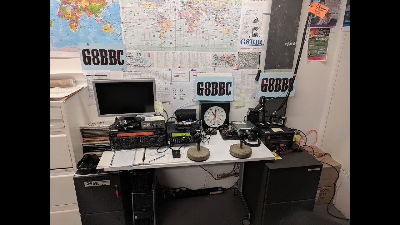 G8BBC - Official Opening of BBC Radio London Amateur Radio Station