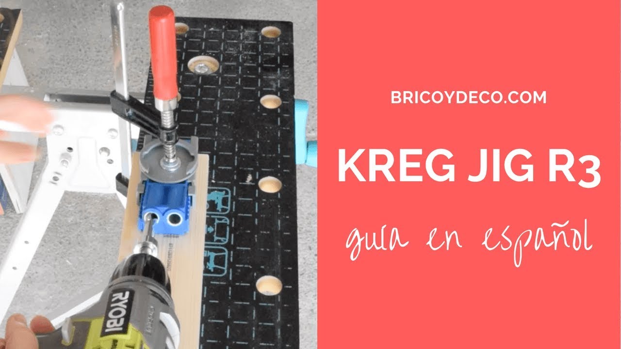 Kreg Jig R3 Cómo Hacer Agujeros Ocultos - Guía en Español - POCKET HOLE