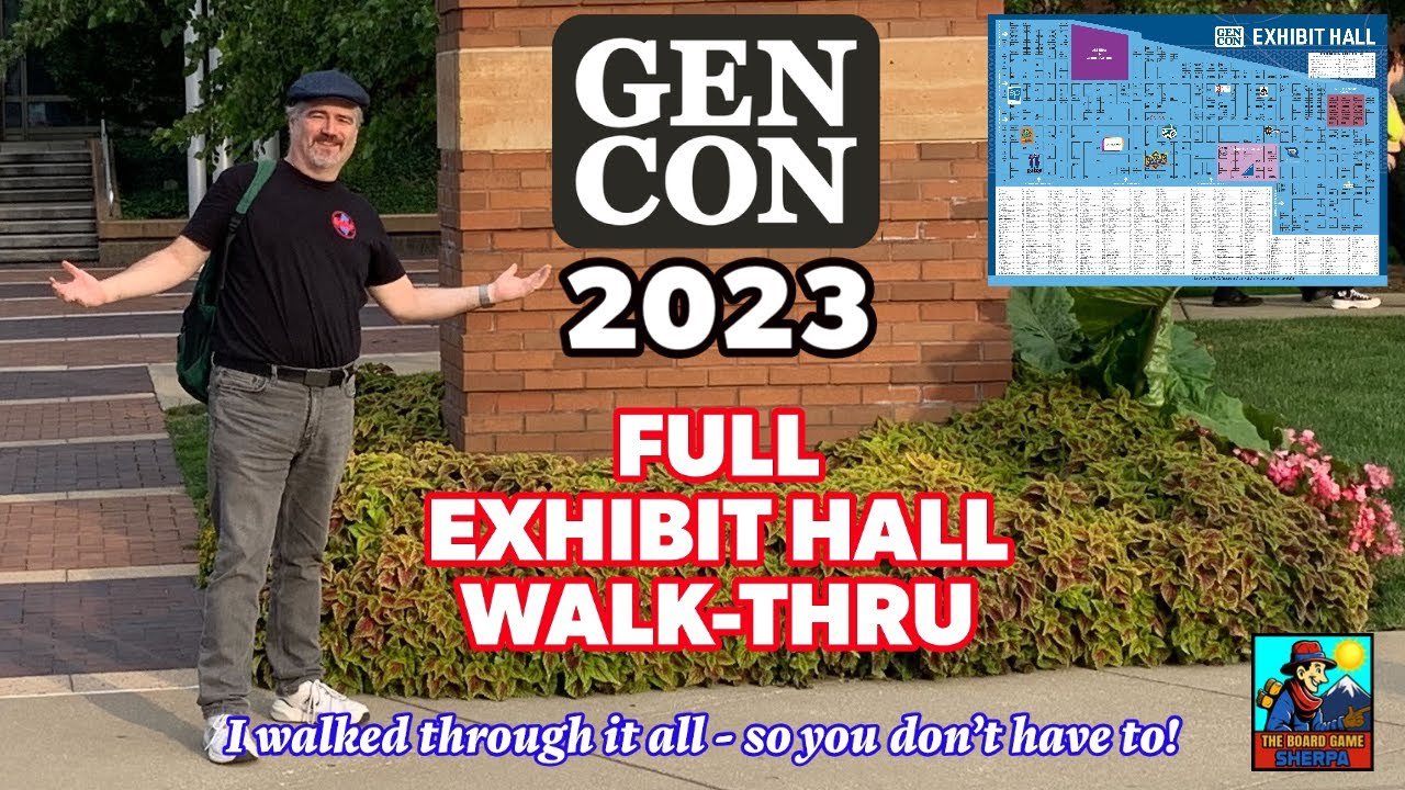Gen Con 2023 FULL WALK-THRU #gencon2023 #genconindy #GenCon