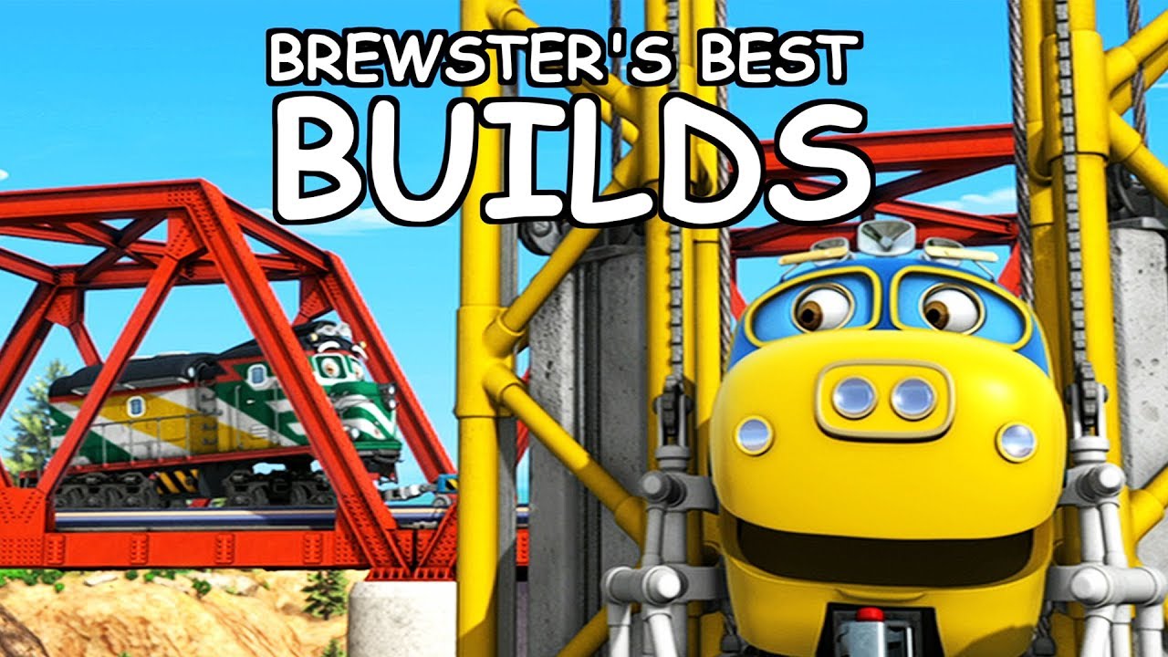 Chuggington UK | Brewster's Best Builds Compilation! | Bonus Chuggington | Kid's Cartoons