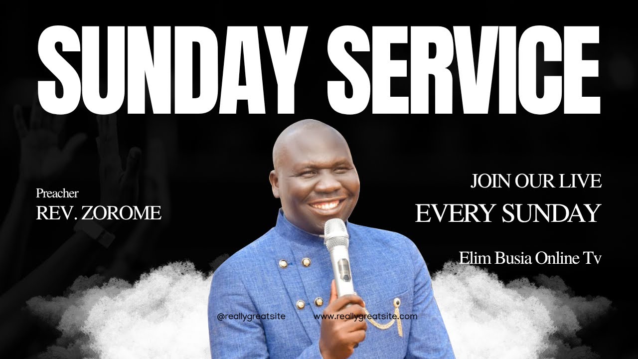 SUNDAY SERVICE  POSSESSING THE GATES OF YOUR ENEMY . BY: REV. KENETH TUMAINE ZOROME