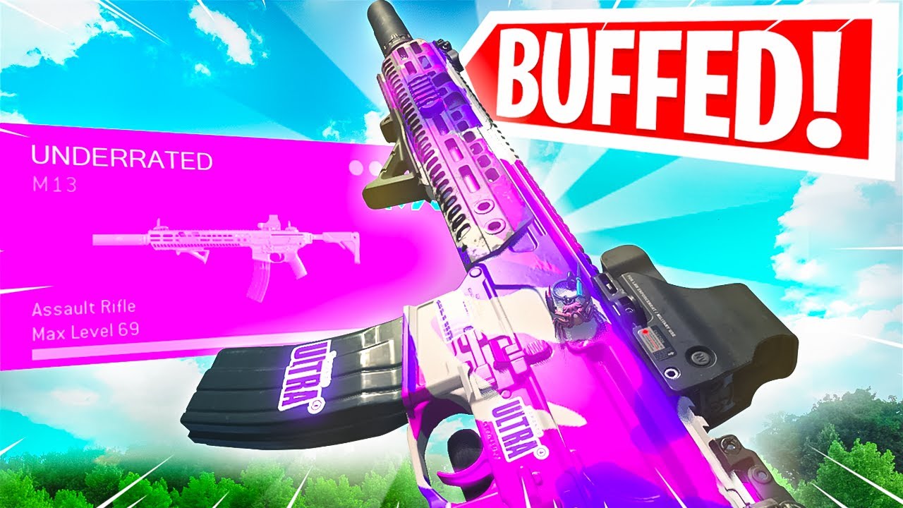 35 Kills w/ BUFFED M13 on Rebirth Island! 😳 (BEST M13 SETUP)