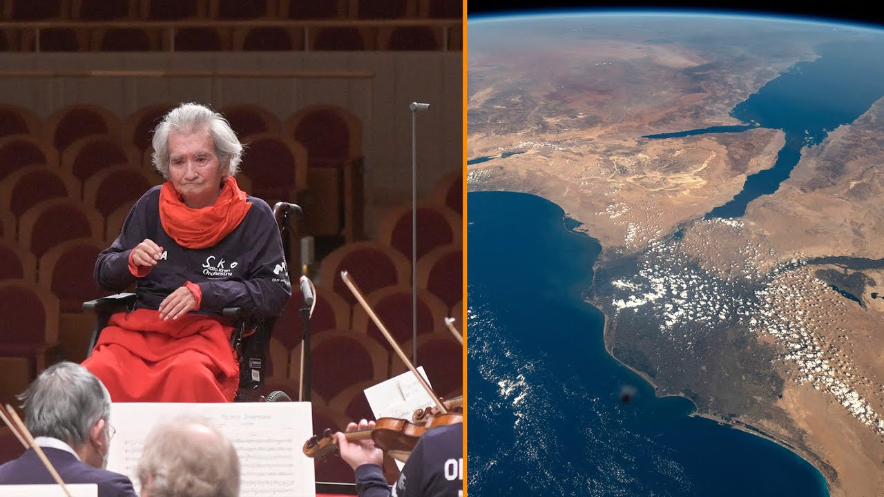 Maestro Seiji Ozawa emerges from retirement to conduct Beethoven Egmont [ Earth Movie Theater ]