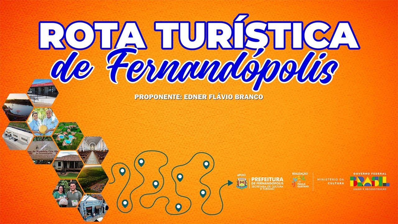 Document&aacute;rio Rota Tur&iacute;stica de Fernand&oacute;polis