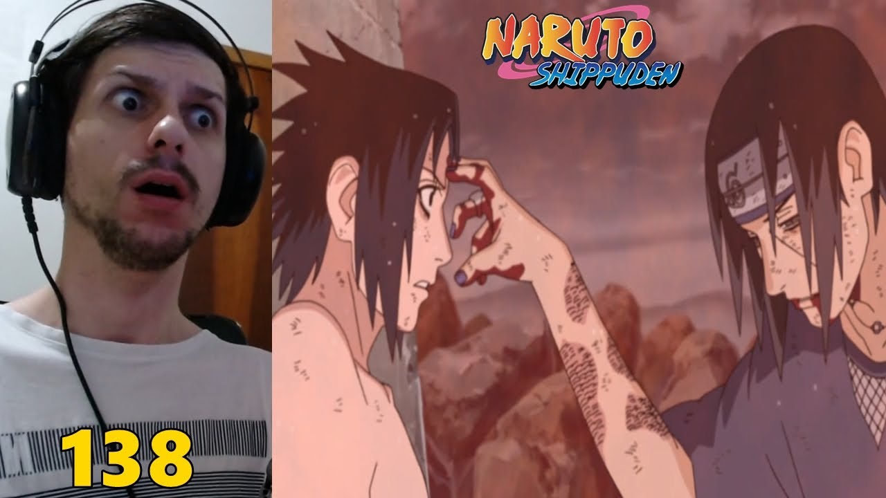 O FIM PARA O ITACHI | Primeira Vez Assistindo | Naruto Shippuden (Episódio 138)