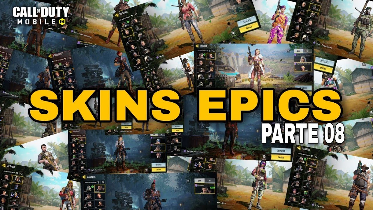 CoD Mobile - Skins &Eacute;picas de Personagens (Parte 08)