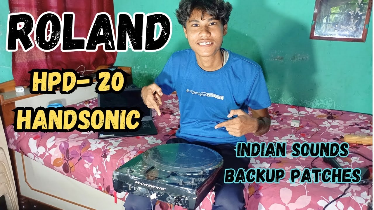 Roland hpd-20 handsonic all indian sounds instruments backup 2024 🔥🔥6203899041