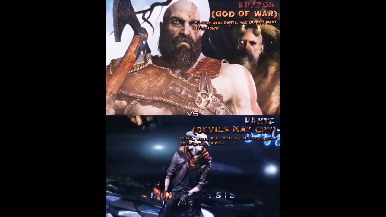 Kratos VS Dante