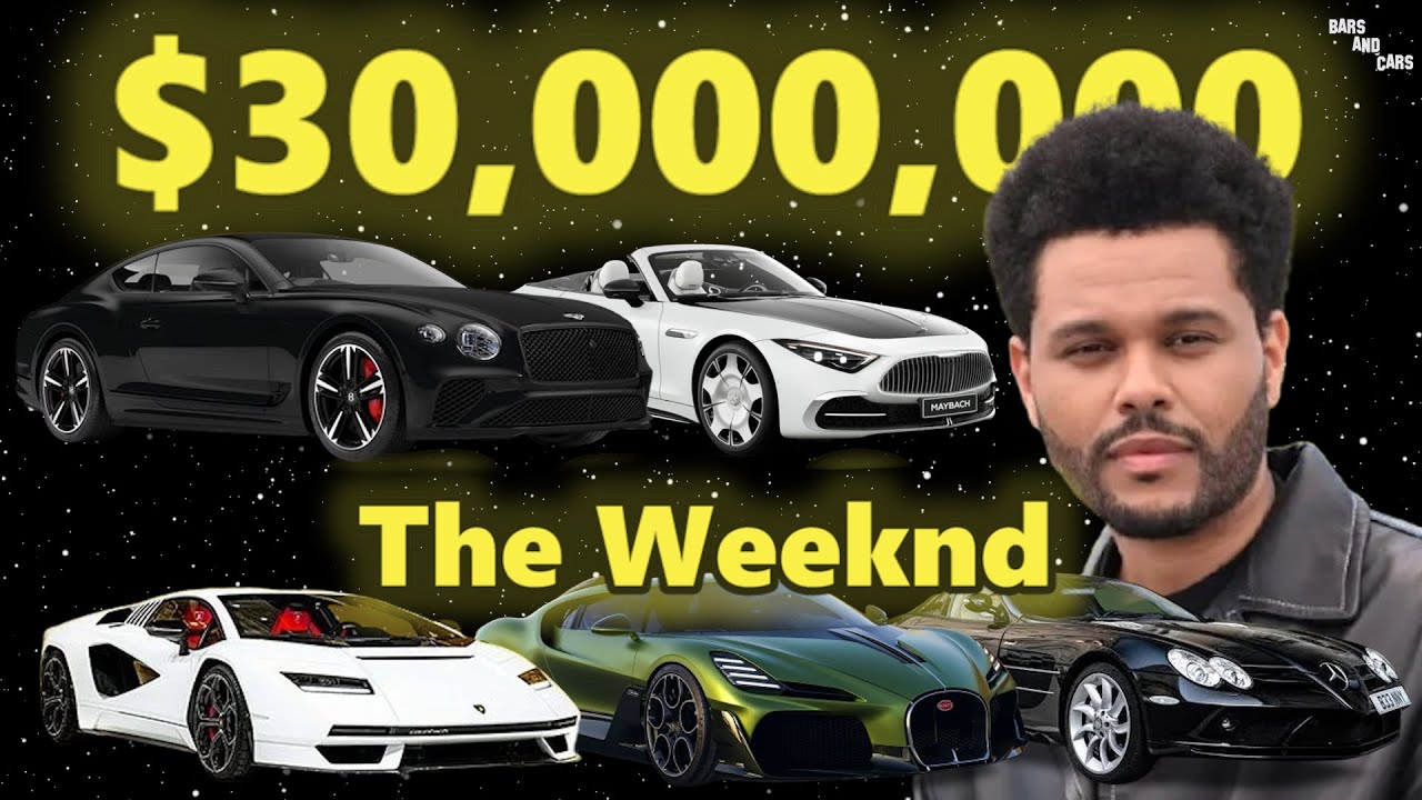 Inside The Weeknd&rsquo;s Insane $30M Car Collection