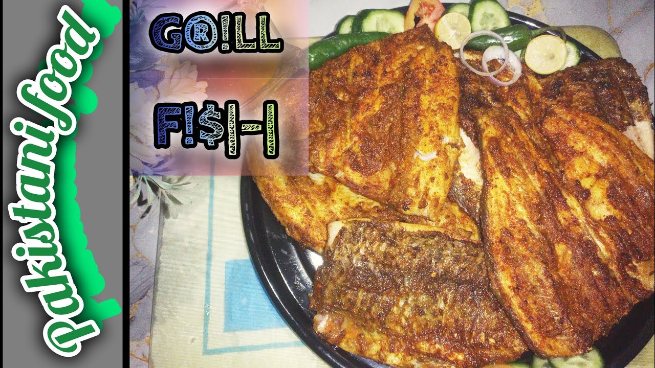 Smoky, Spicy & Super Delicious Grilled Fish Recipe by Pakistani food 🐟🐠🎏