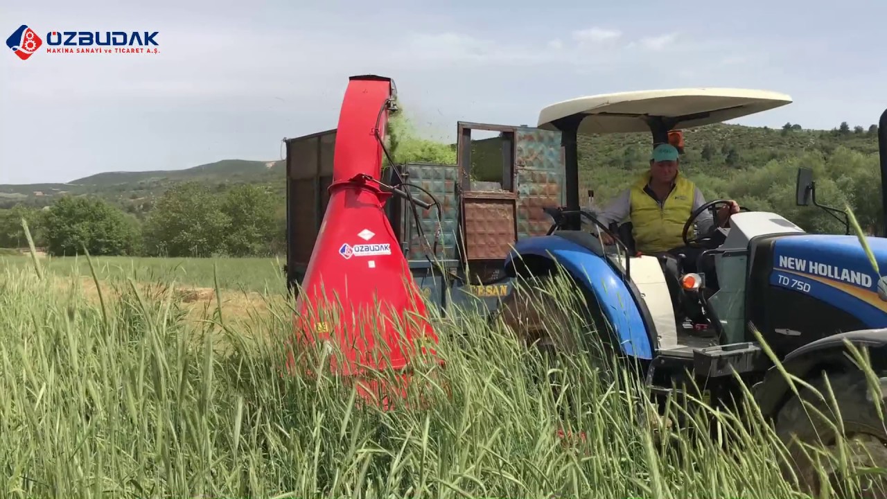 &Ouml;ZBUDAK koşum kollu ot silaj makinası