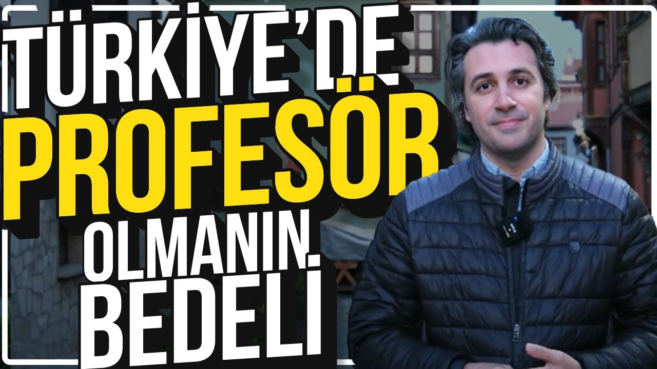 Türkiye’de Profesör Olmanın ACI Gerçekleri 💥