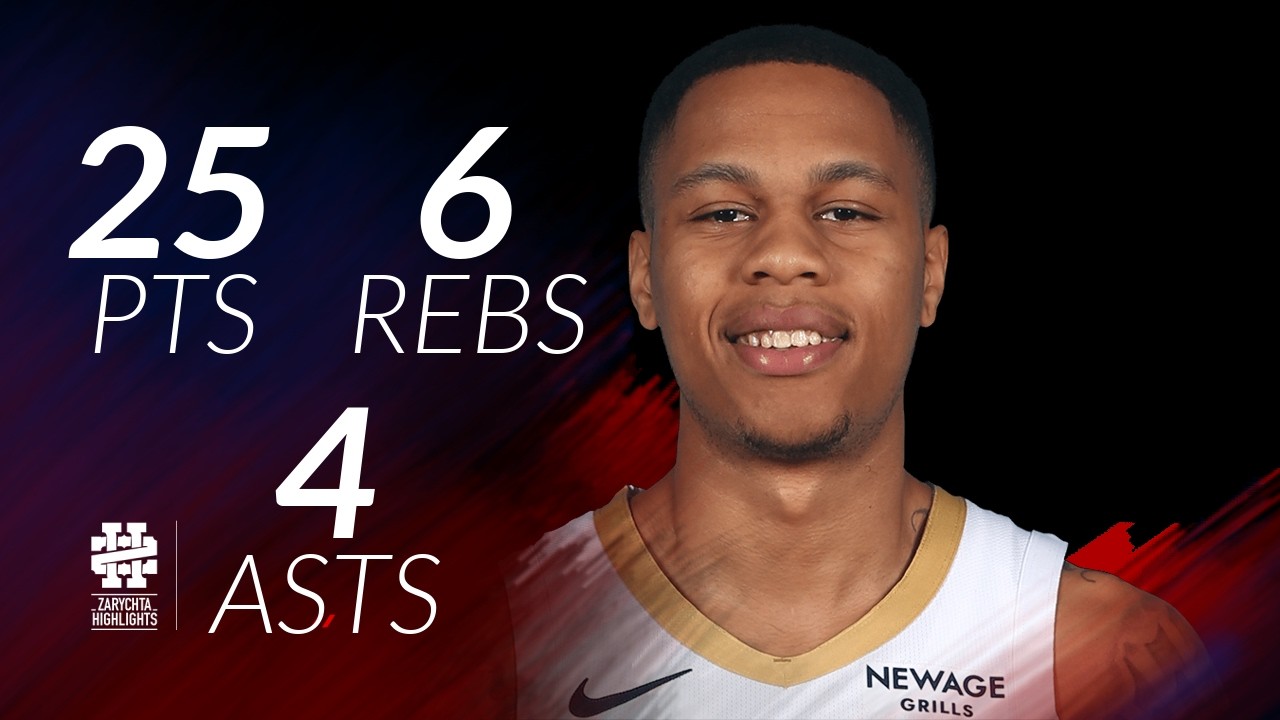 Jordan Hawkins 25 pts 6 rebs 4 asts vs Jazz 25/26 season