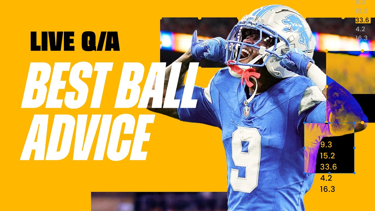LIVE Fantasy Football Mock Draft: FFPC Superflex Best Ball Contest With $100K Top Prize!
