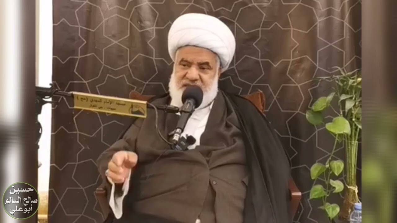 سماحة العلامة الشيخ علي الدهنين         كلمة في رحاب أهل البيت عليهم السلام ١٤٤٧/٨/٢٦هـ