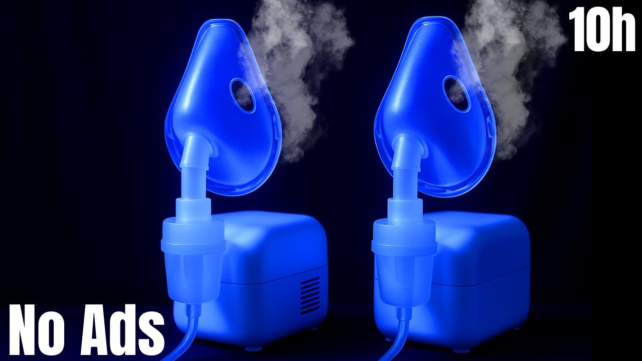 10 Hours of Double Nebulizer Sound for Instant Deep Sleep | Relaxation White Noise (No Ads)