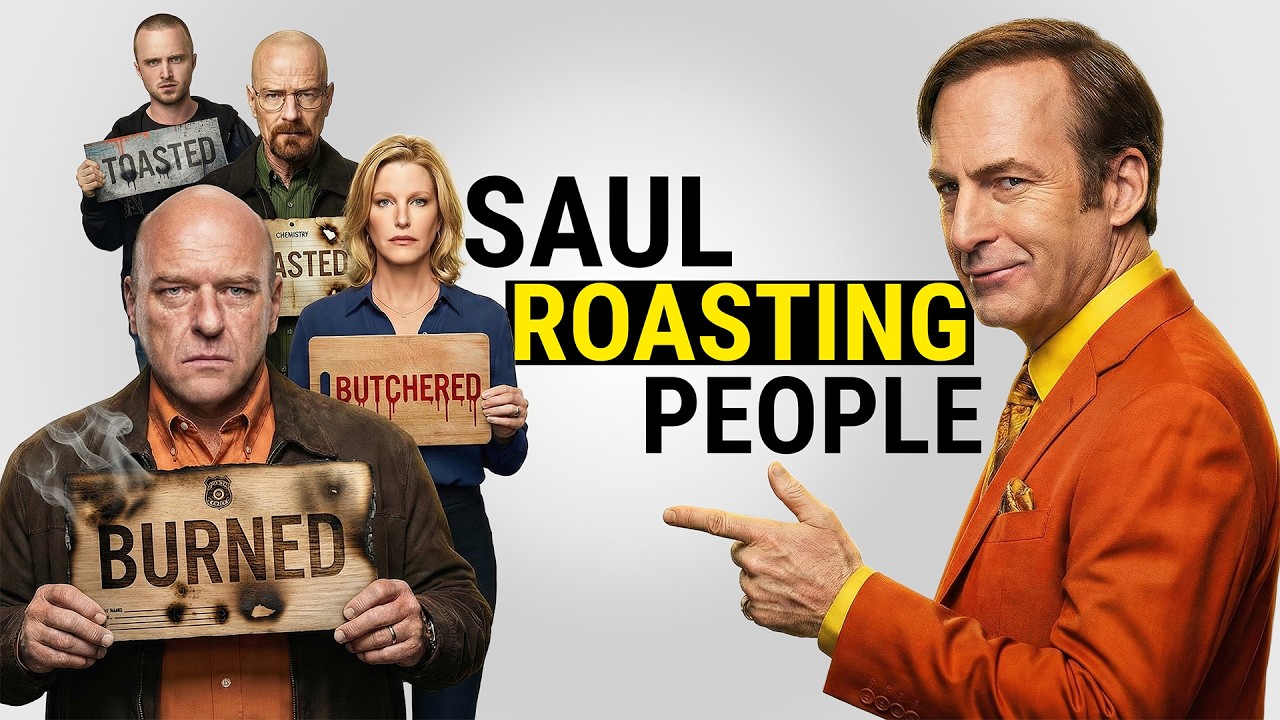 Saul Goodman Roasting Everyone in Breaking Bad
