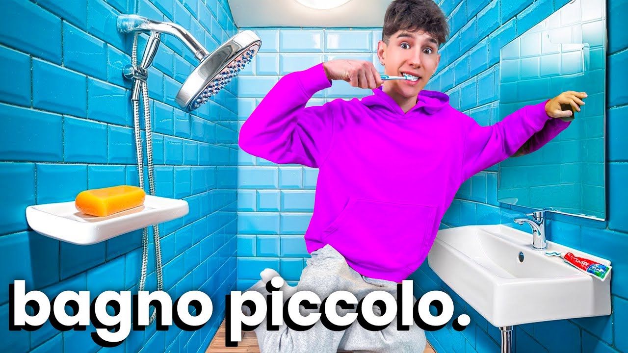 Sopravvivo nel BAGNO più PICCOLO vs GRANDE al Mondo!