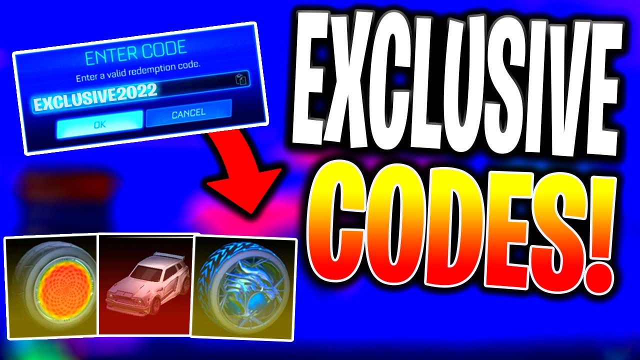 *NEW* EXCLUSIVE Redeem Codes In SEASON 9 OF ROCKET LEAGUE