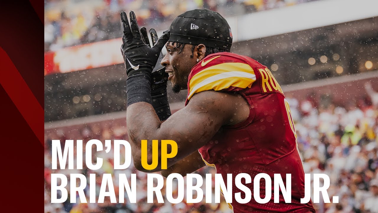 Brian Robinson Jr. Mic'd Up for Week 3 vs. the Buffalo Bills
