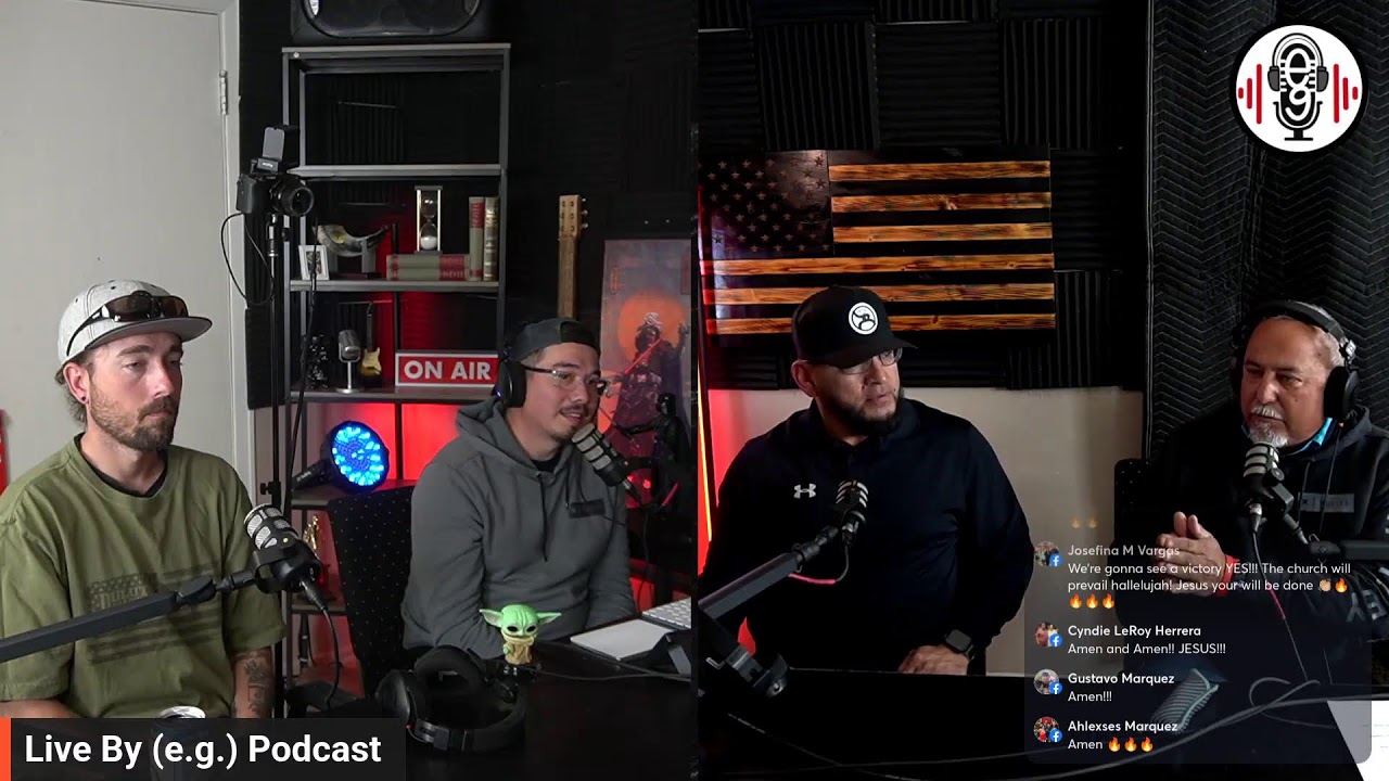 live by (e.g.) podcast