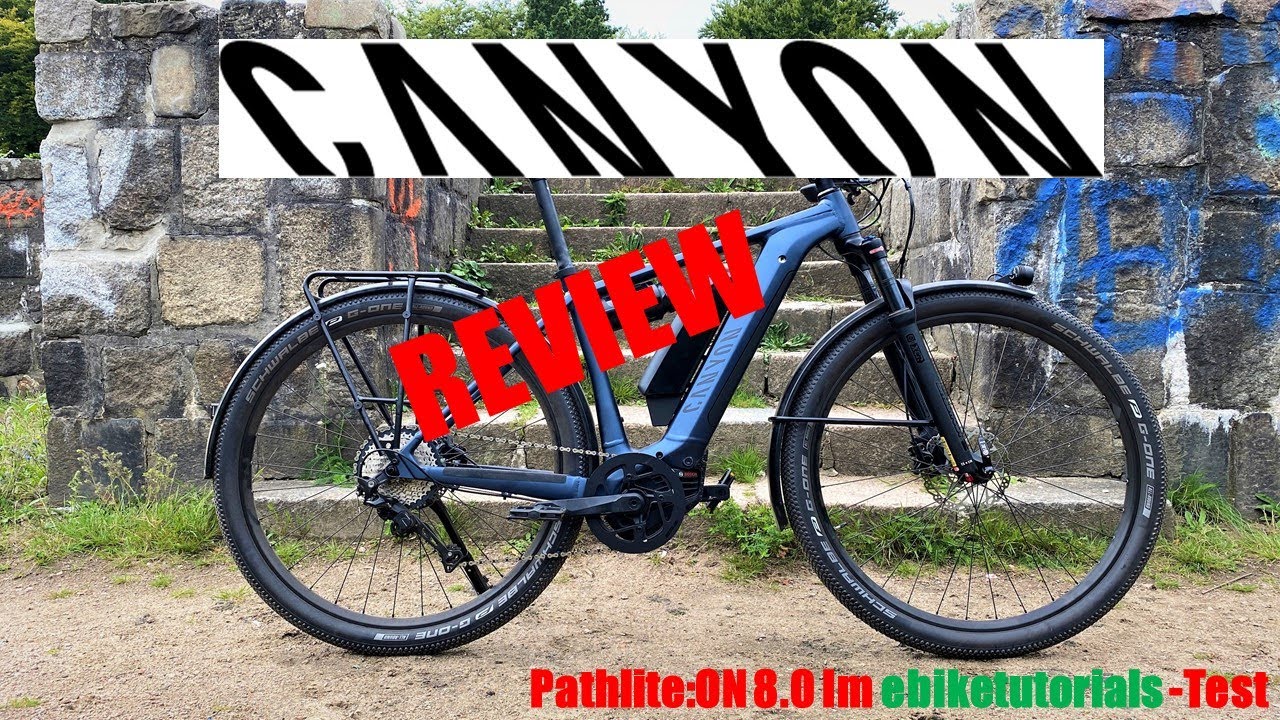 Was kann das Canyon Pathlite:On 8.0 E-Bike? Wir haben es getestet! #ebike #pedeles#canyon#test#2021