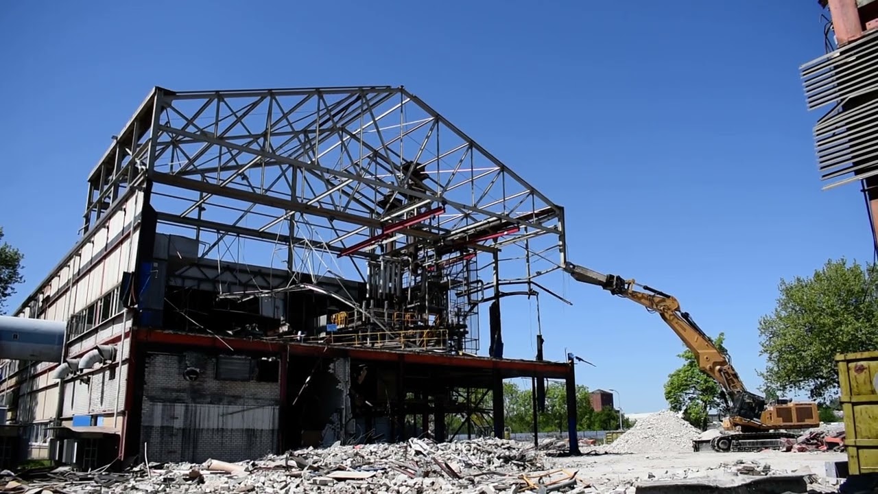 Caterpillar 385B UHD demolition excavator with Zato FCE 60R scrap shear - Bosoperators