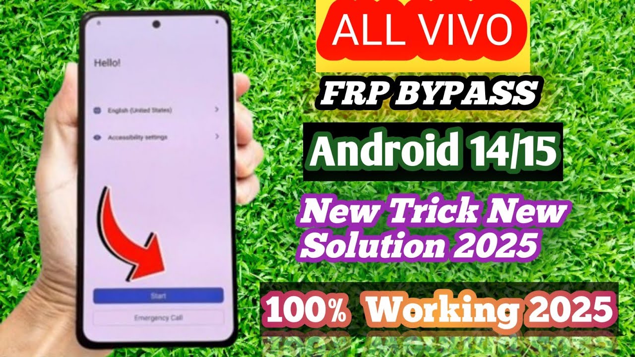 Vivo All mobile Android-15 frp Bypass new Trick Solution 2025