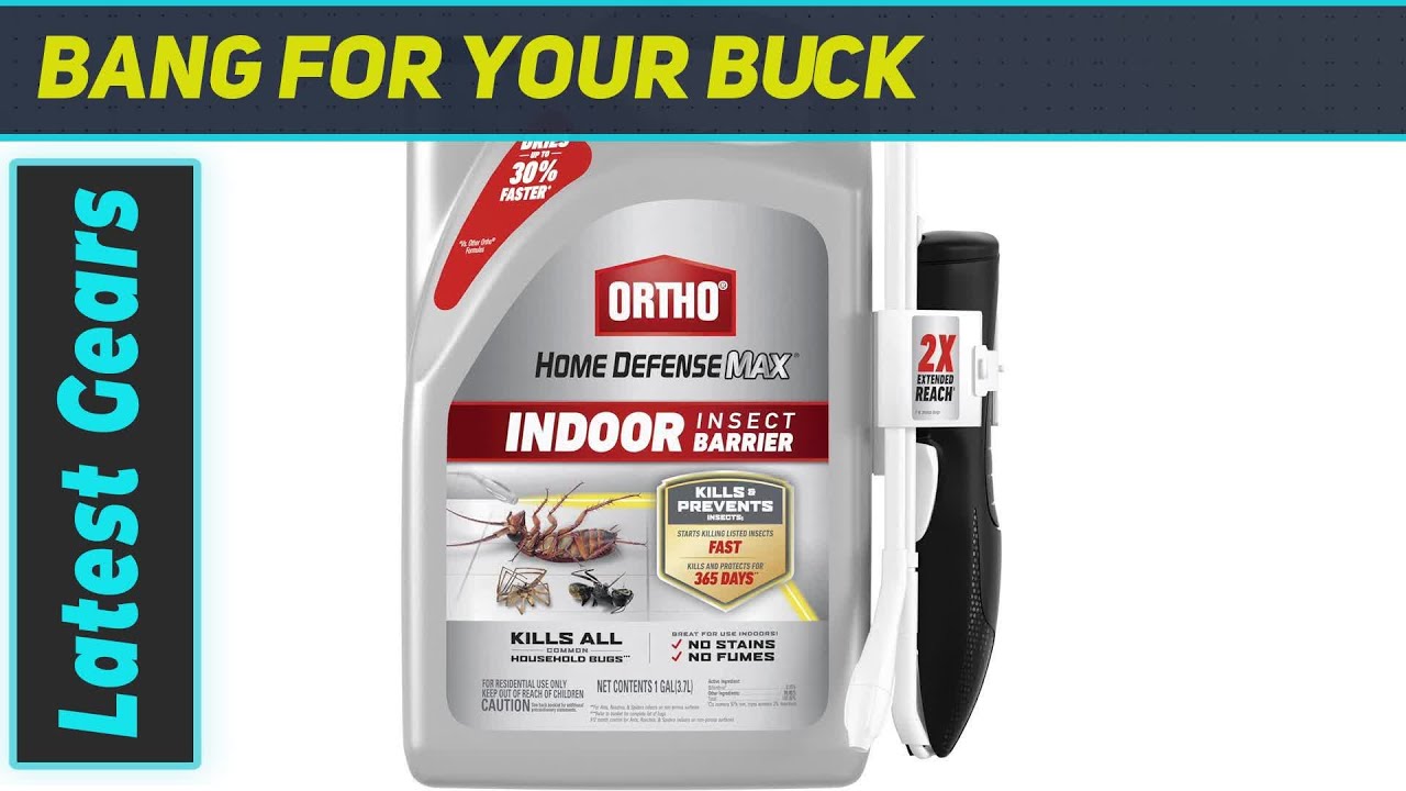 Ortho Home Defense Max Indoor Insect Barrier: лучшее средство от домашних вредителей