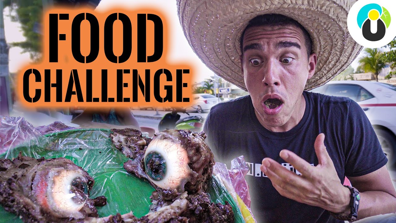 AUGE und GEHIRN ESSEN! Survival Mattin in Mexiko überlebt nur knapp! | FOOD CHALLENGE