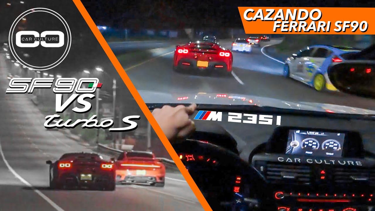 CORRIMOS CONTRA UN FERRARI SF90 | PIQUE 911 TURBO S VS SF90 | TREMENDO SUSTO PASAMOS!