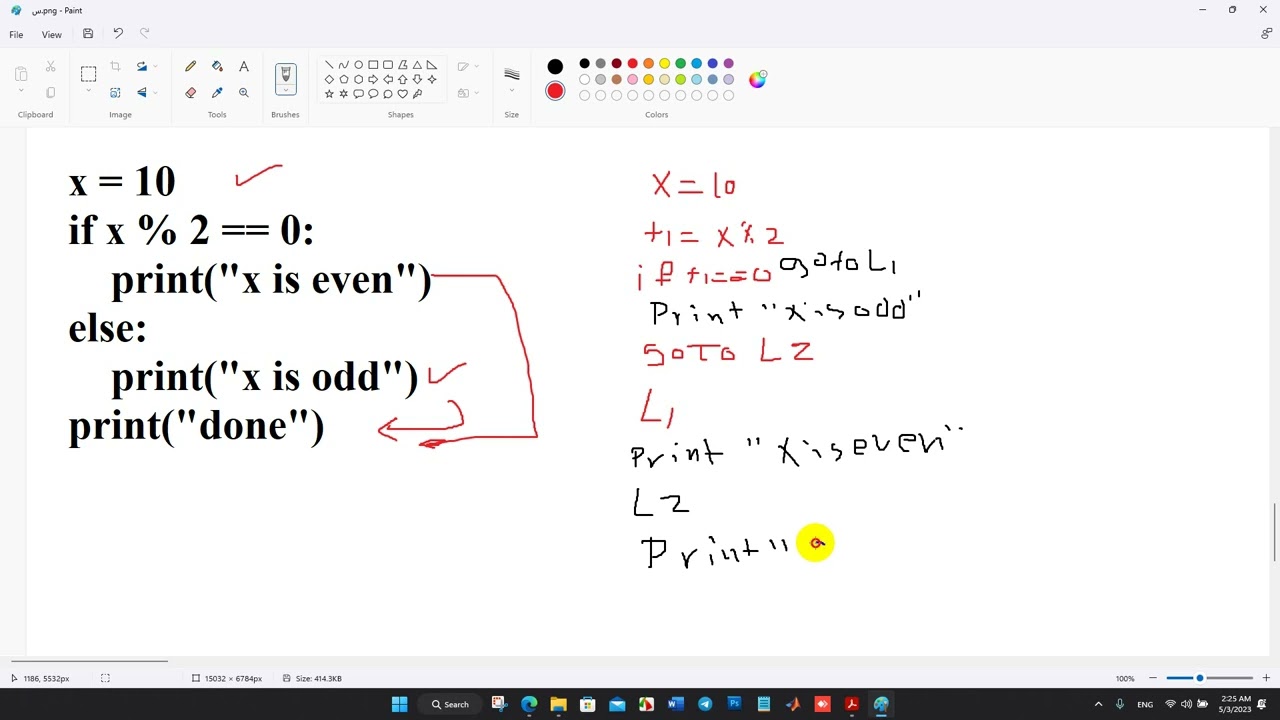 امثلة كودات عن Intermediate Code Generation ( IR)
