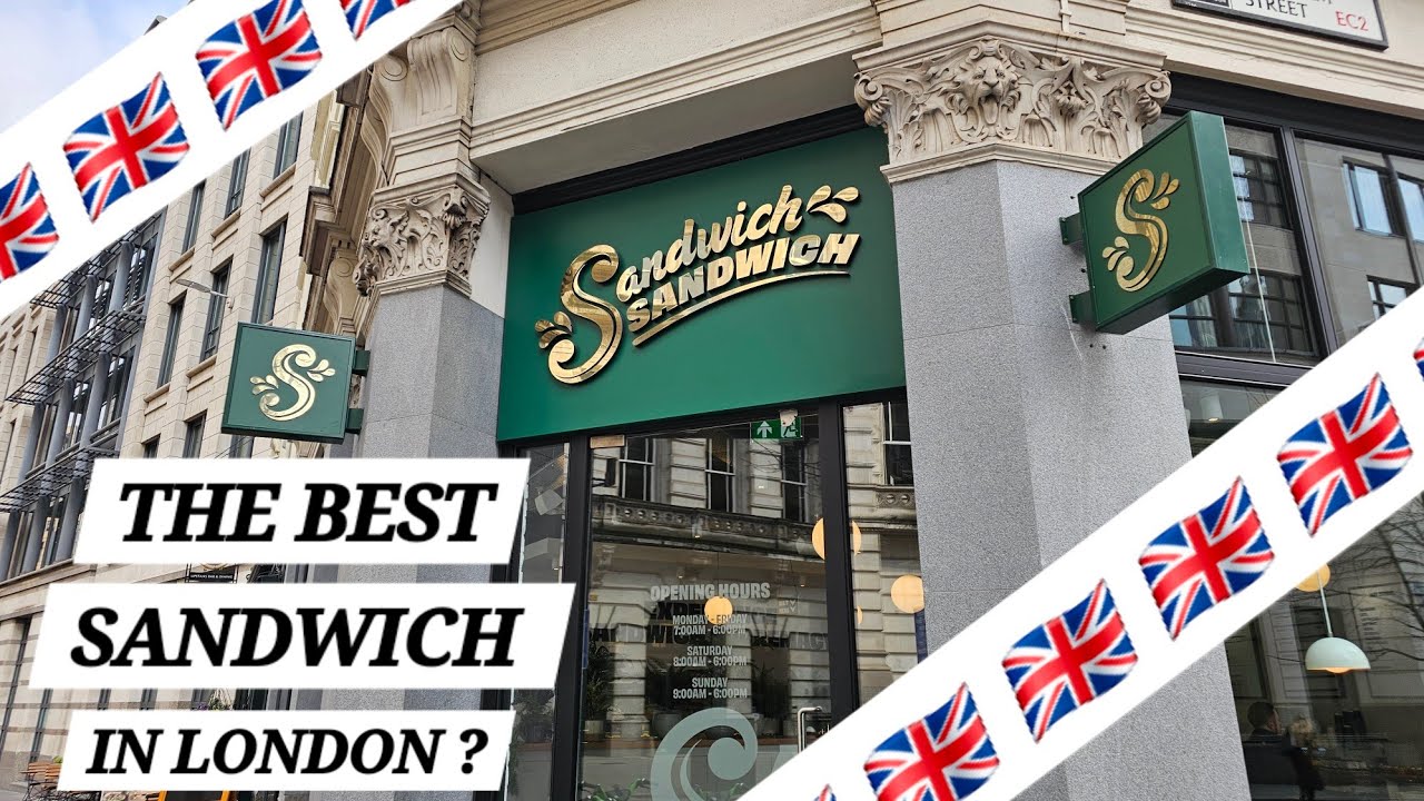 IS THIS THE BEST SANDWICH SHOP IN LONDON ?  & A HELL OF A LOT MORE !!!