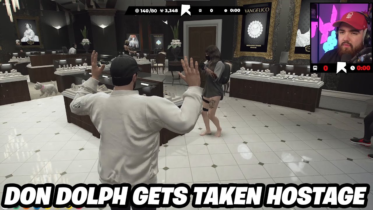 Don Dolph Gets Taken Hostage On The Way To A Tommy T Meeting - GTA RP NoPixel