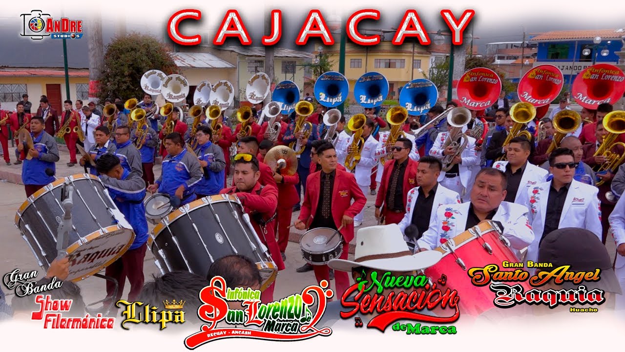 CAJACAY 2024 ▶ Show Filarmónica Llipa, Raquia, San Lorenzo y Nueva Sensación de Marca tocando juntos