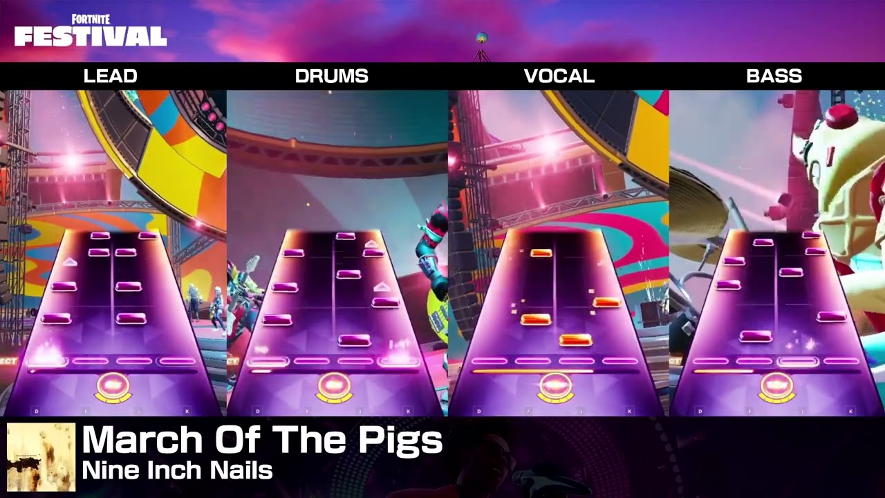[Fortnite Festival] March Of The Pigs (Hard Full Band, 100% Flawless)