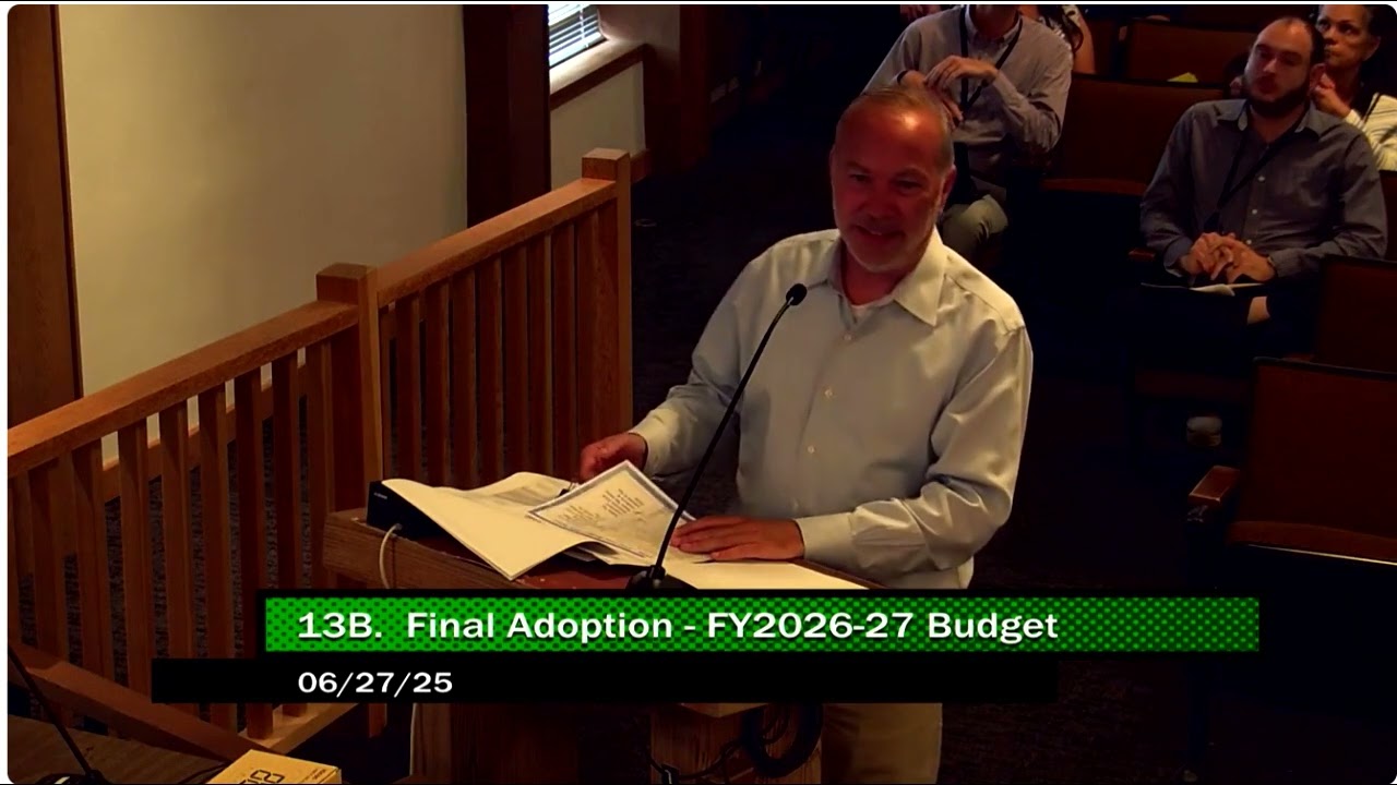 6/27/25 SC Metro FY 26-17 Operating Budget