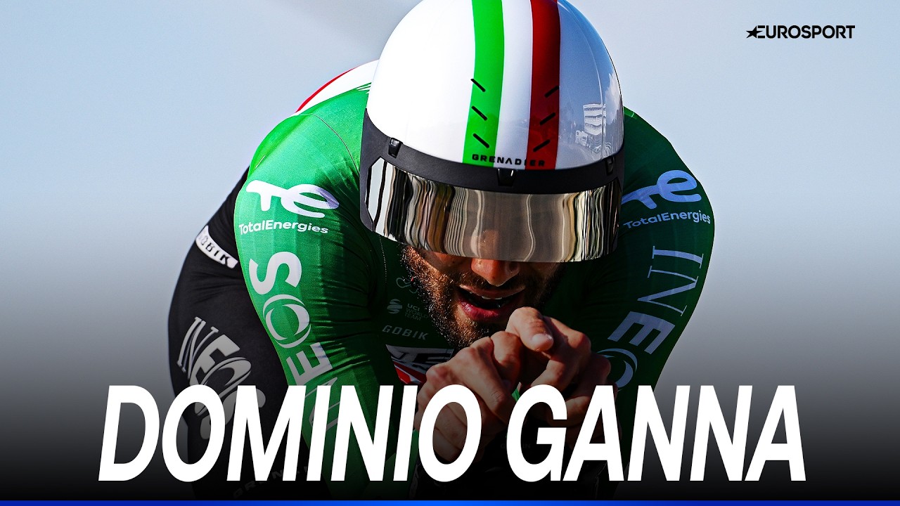 GANNA MOSTRUOSO! Cronometro dominata e maglia AZZURRA | TIRRENO-ADRIATICO 2026