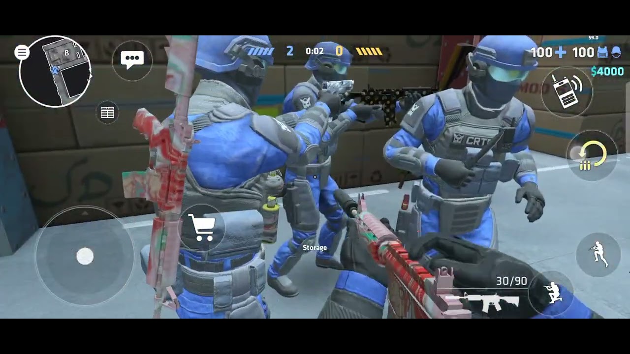 I got the new skin in critical ops 