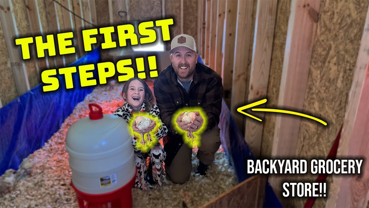 Raising a YEARS worth of FOOD!!! The FIRST steps!!