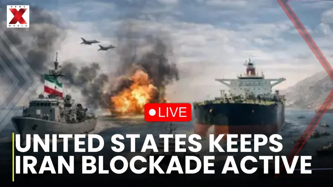 US Naval Blockade LIVE: United States Maintains Iran Naval Blockade Despite Ceasefire Agreement
