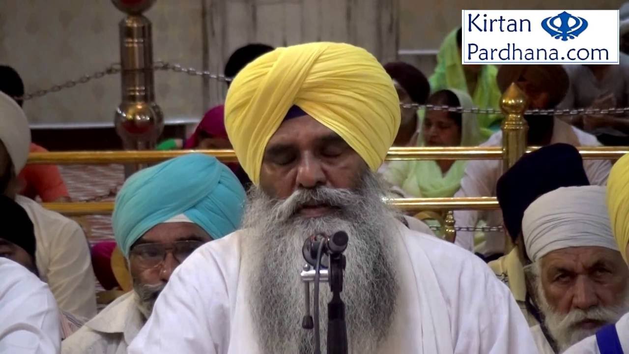 Bhai Kulwant Singh Ji (Hazuri Ragi,G.Sis Ganj Sahib) - 5Aug2016,G.Bangla Sahib, New Delhi
