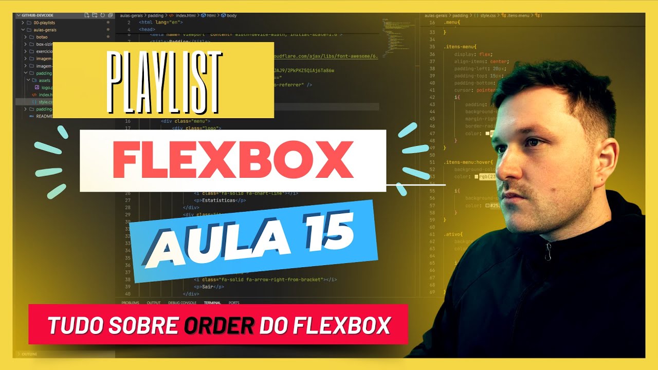 Aula 15 - Guia Completo: Como usar a propriedade Order do Flexbox