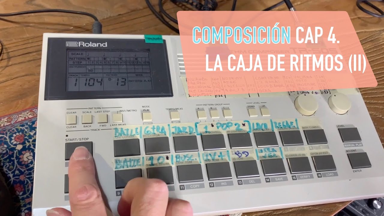 Composición (cap.4): La caja de ritmos (II).