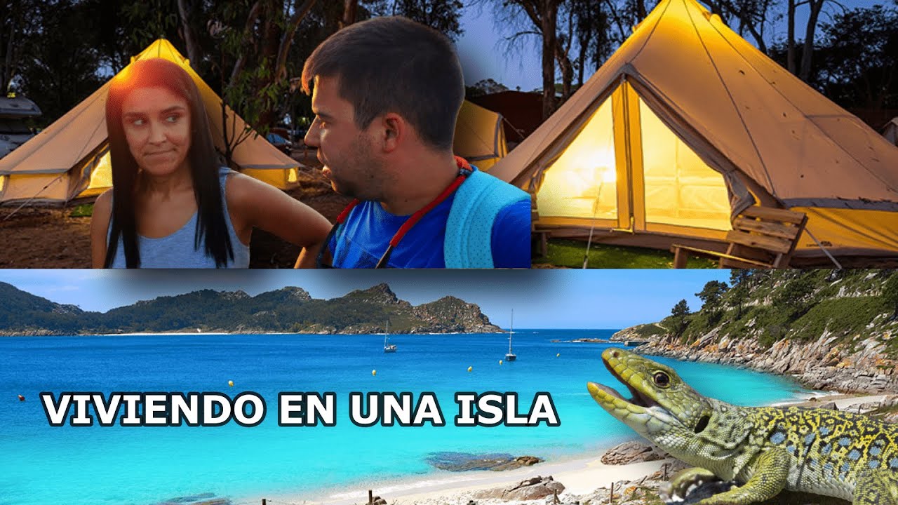 ⚠️ ESTA ISLA ESTÁ LLENA DE LAGARTOS 😱 Durmiendo en la ISLA DE ONS en Galicia [España] #2