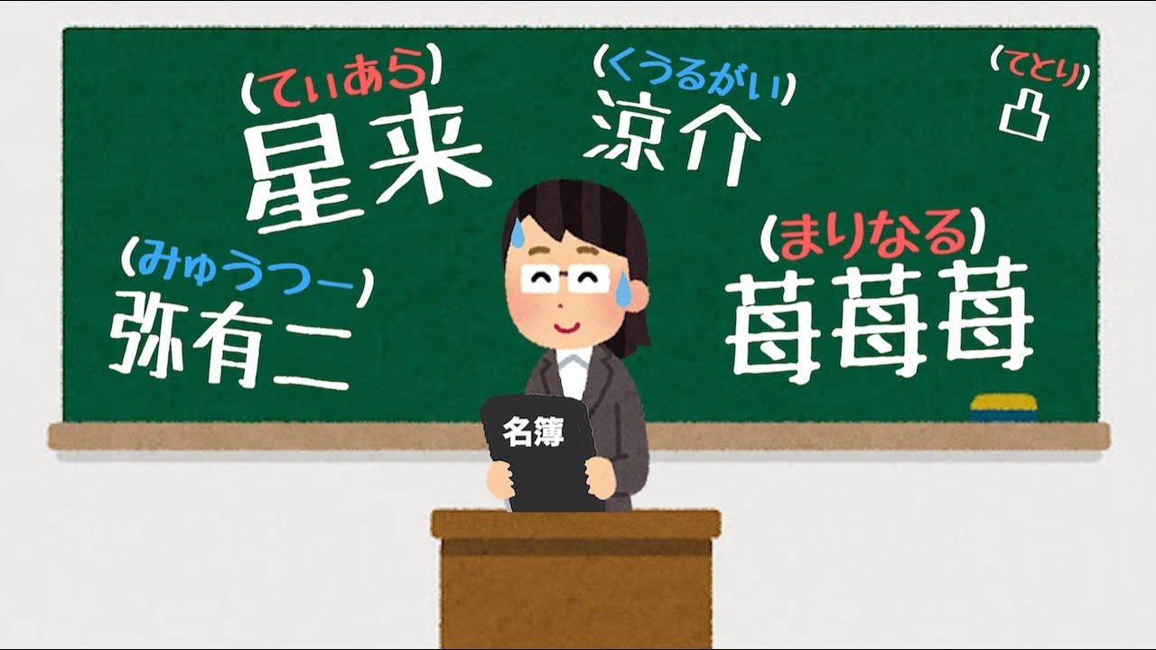 キラキラネーム学校 １−２